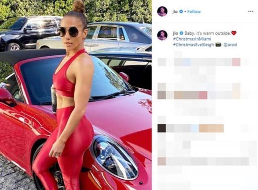 Jennifer Lopez ortalığı yakıp geçti!