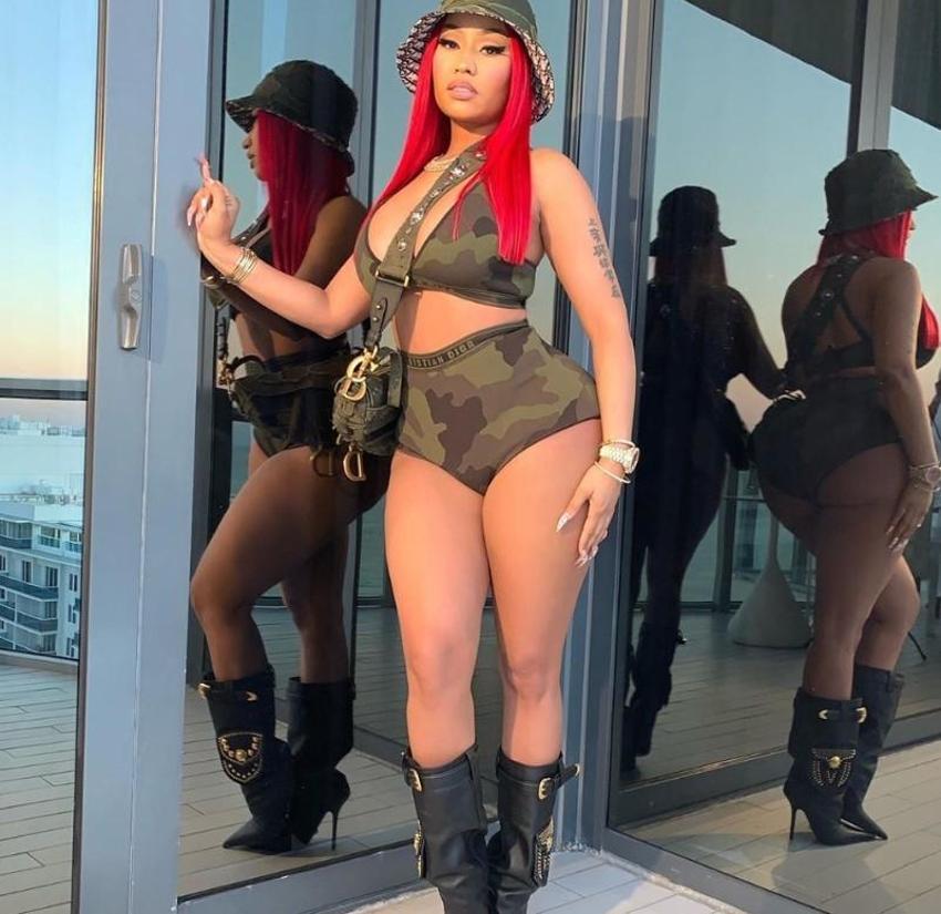Nicki Minaj'ın kalça dansı Instagram'ı salladı!