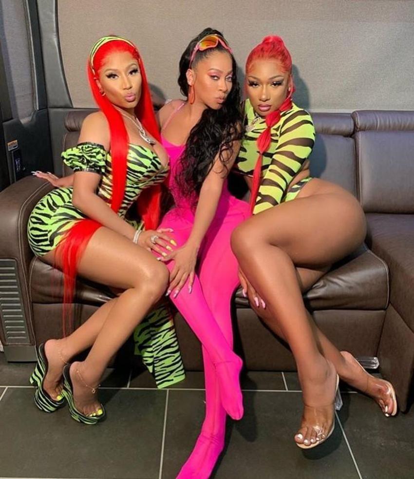 Nicki Minaj'ın kalça dansı Instagram'ı salladı!