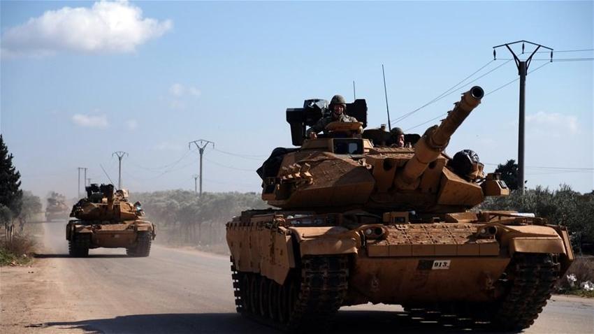 TSK tank ve komandoları, rejimin elindeki cephelere intikale başladı