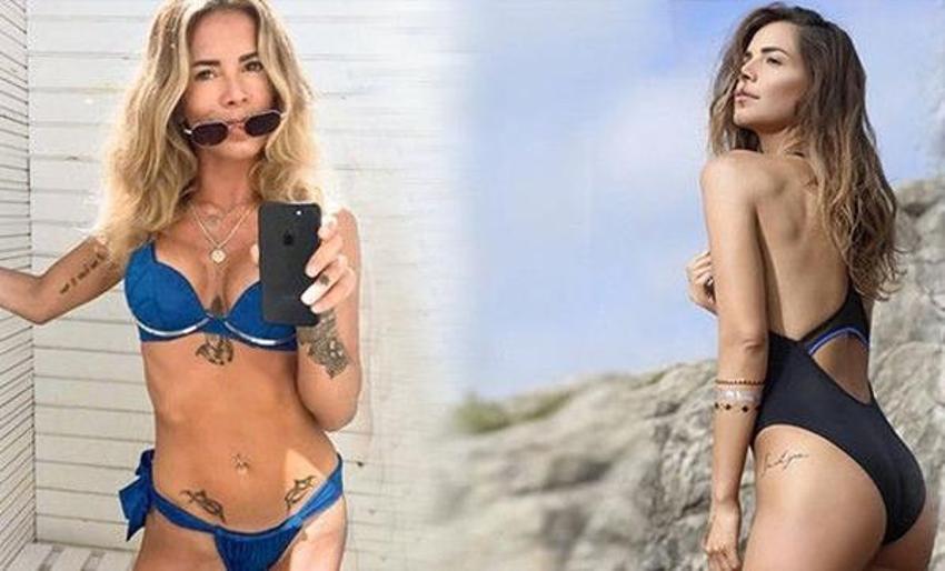 Eliz Sakuçoğlu'ndan bikinili poz