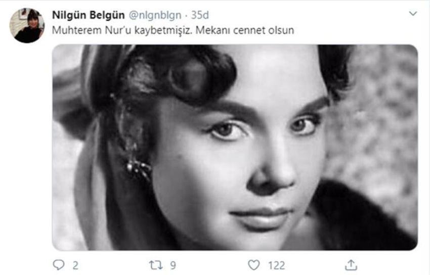 Muhterem Nur'un vefatı sanat dünyasını yasa boğdu