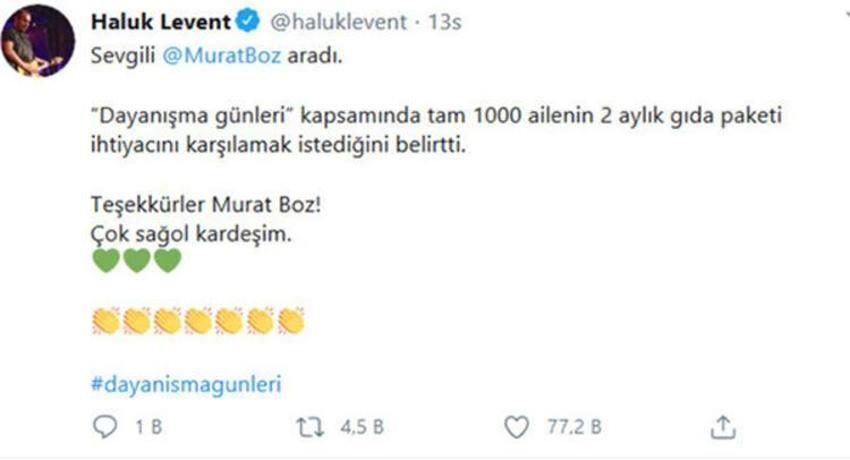 Haluk Levent'in corona virüs çağrısına kayıtsız kalmadılar!