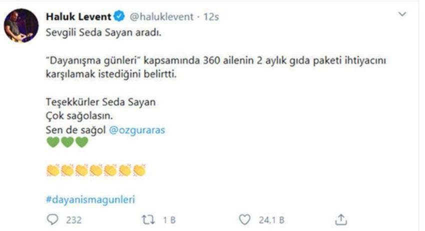 Haluk Levent'in corona virüs çağrısına kayıtsız kalmadılar!
