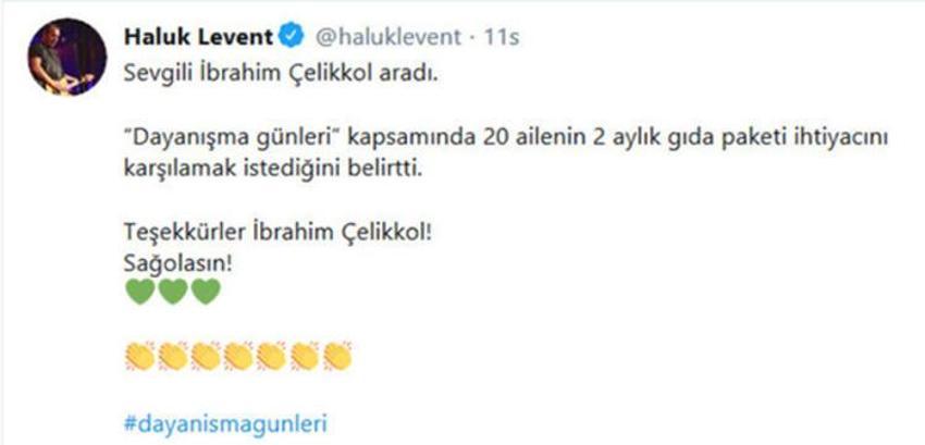 Haluk Levent'in corona virüs çağrısına kayıtsız kalmadılar!