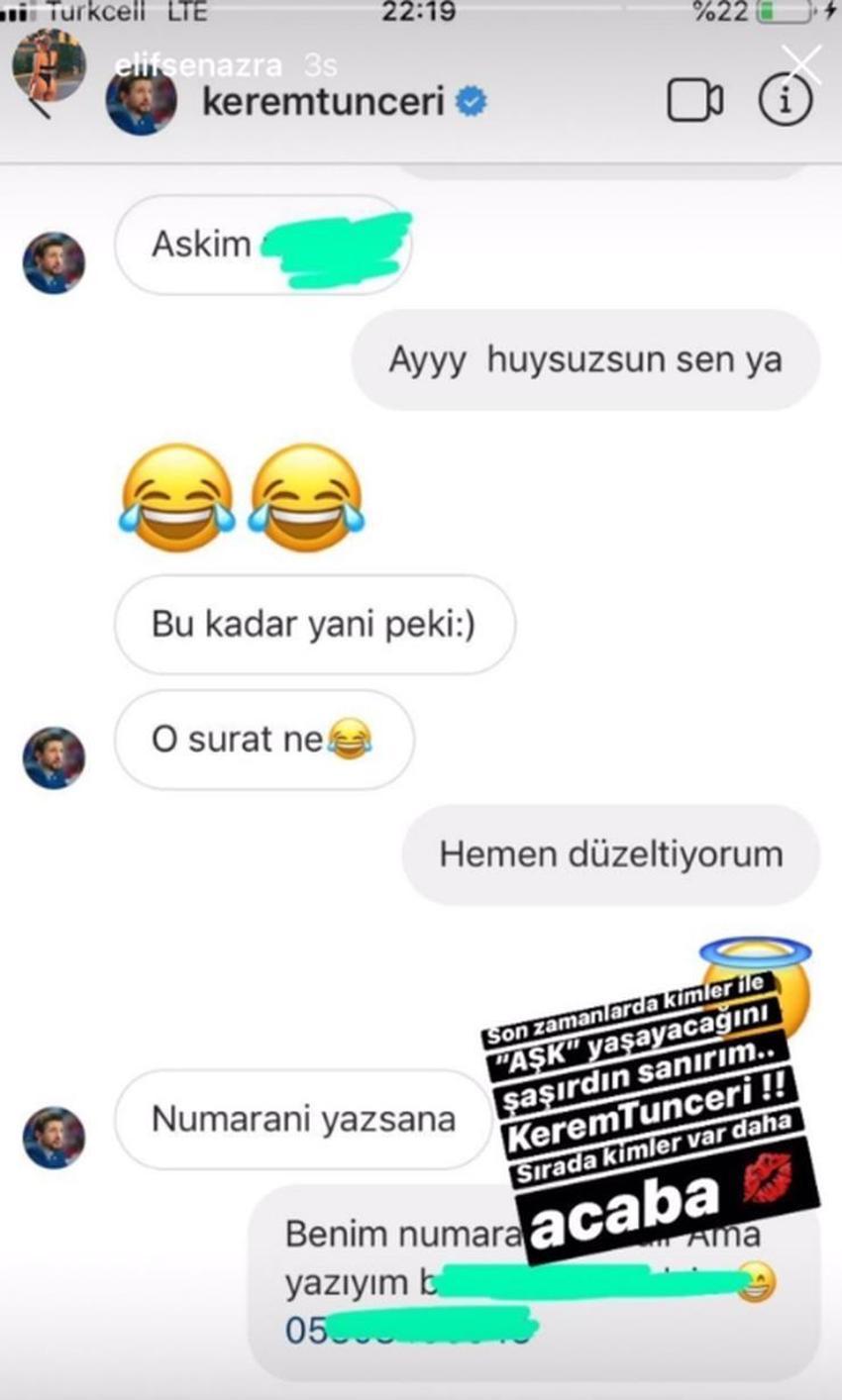 Aslı Enver ve Kerem Tunçeri aşkında kriz! Kerem Tunçeri'nin mesajları ortaya çıktı