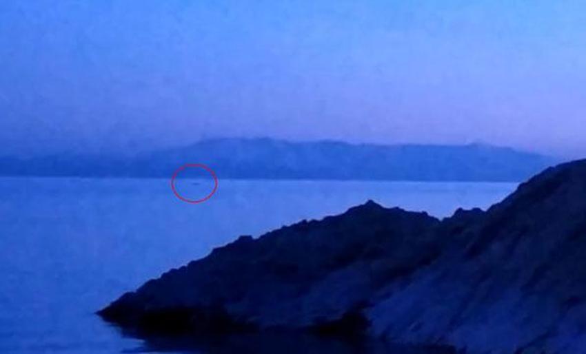 Görüntülediği cismi 'Van Gölü Canavarı' sandı