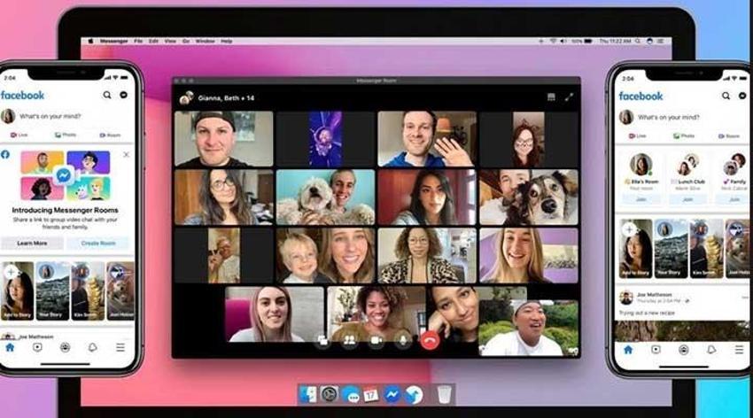 Facebook, Messenger Rooms'u hayata geçirdi