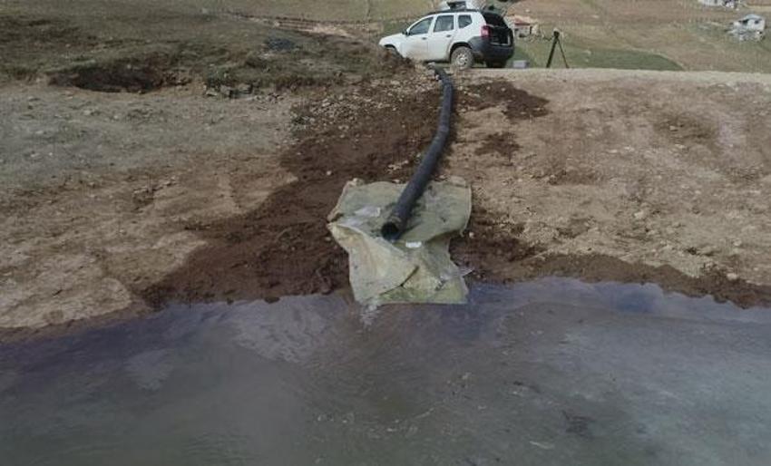 12 bin yıllık Dipsiz Göl'ün eriyen karla su tutması bekleniyor