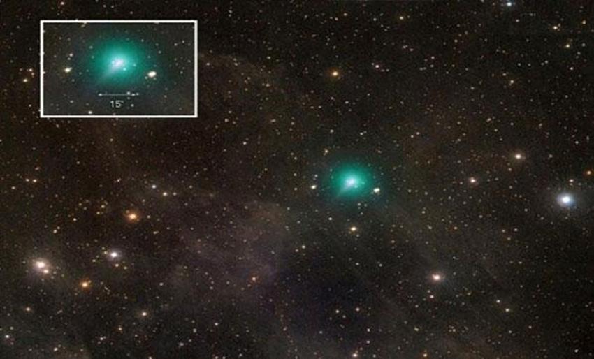 Atlas Kuyruklu Yıldızı görüntülendi