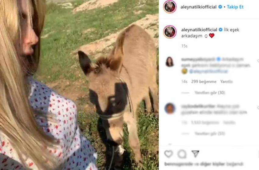 Aleyna Tilki sosyal medya paylaşımıyla şaşırttı