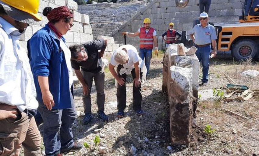 Heyecanlandıran gelişmeyi Türk profesör duyurdu! Patara'da bulundu