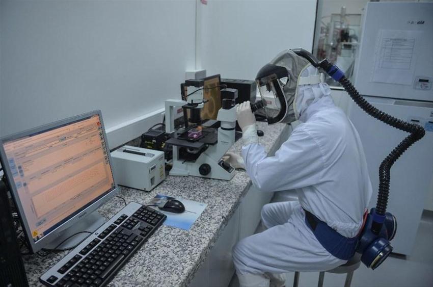 Yerli corona virüs ilacının üretildiği fabrika ilk kez görüntülendi