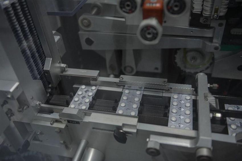 Yerli corona virüs ilacının üretildiği fabrika ilk kez görüntülendi