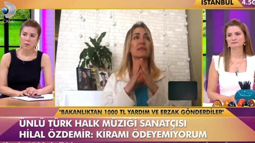 Hilal Özdemir canlı yayında gözyaşlarına boğuldu: Nafaka alamıyorum!