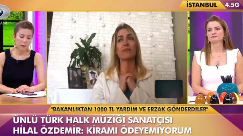 Hilal Özdemir canlı yayında gözyaşlarına boğuldu: Nafaka alamıyorum!