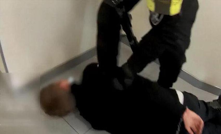 Film sahnesi gibi! Korku dolu o anlar paylaşıldı...