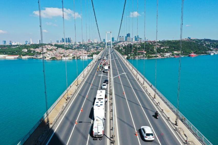 15 Temmuz Şehitler Köprüsü'nde görülmemiş olay! Film seti kurdular
