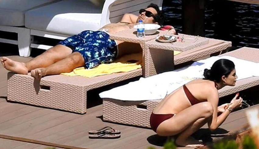 Mert-İdil Fırat'ın Bodrum keyfi