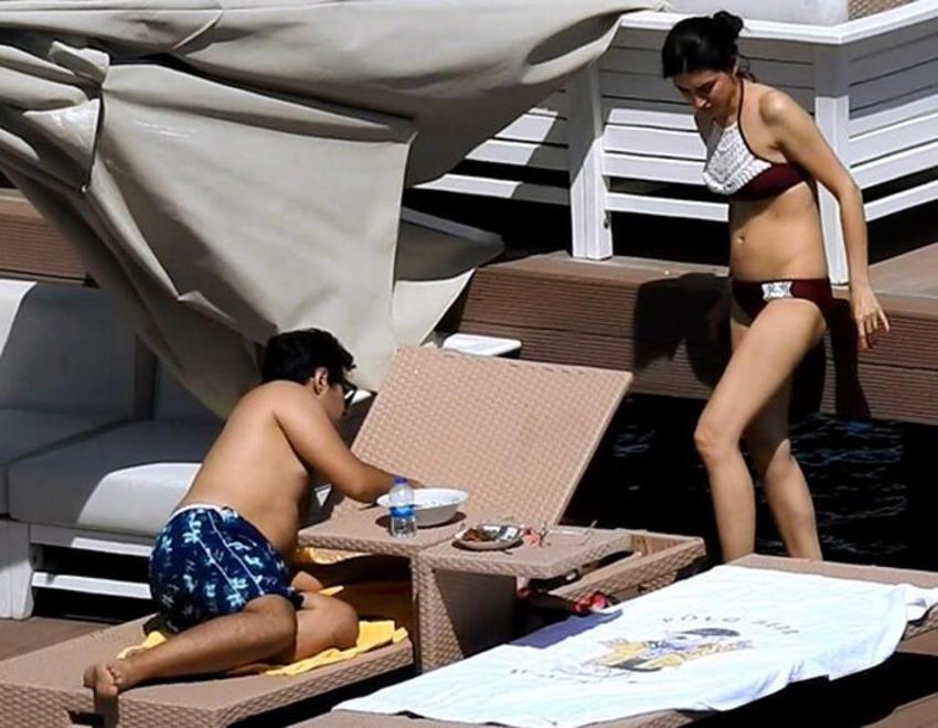 Mert-İdil Fırat'ın Bodrum keyfi