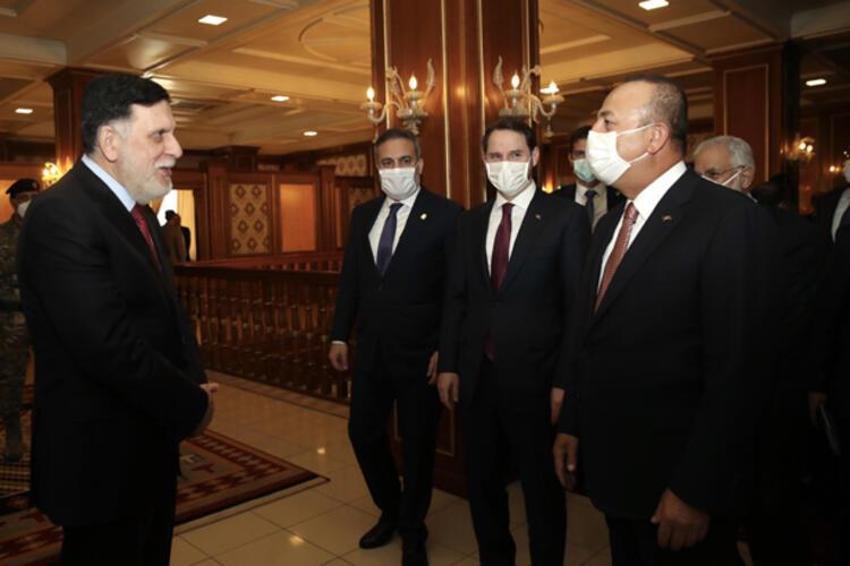 Türk heyeti Libya'da