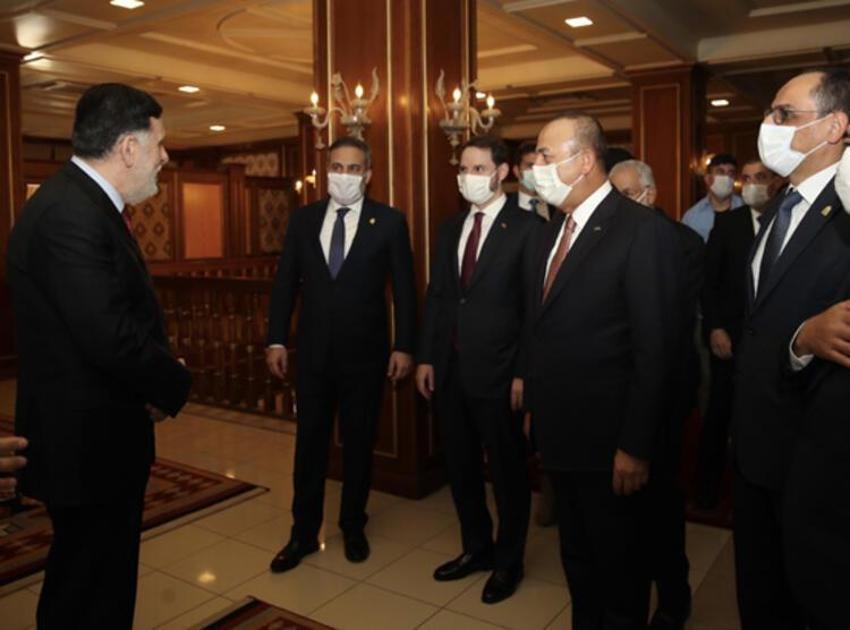 Türk heyeti Libya'da