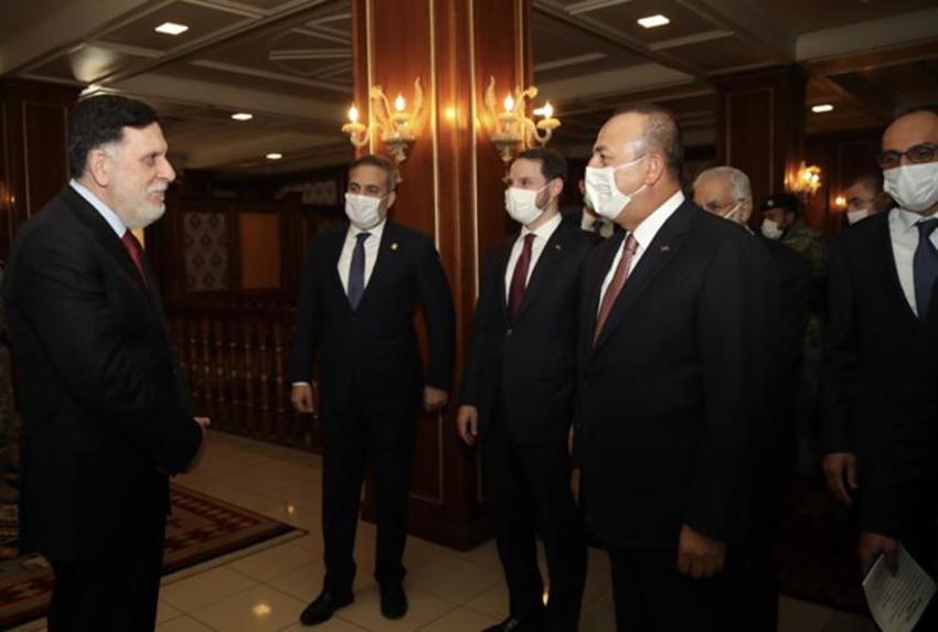 Türk heyeti Libya'da