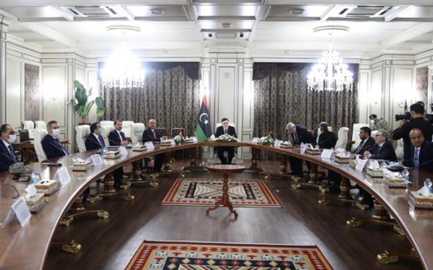 Türk heyeti Libya'da