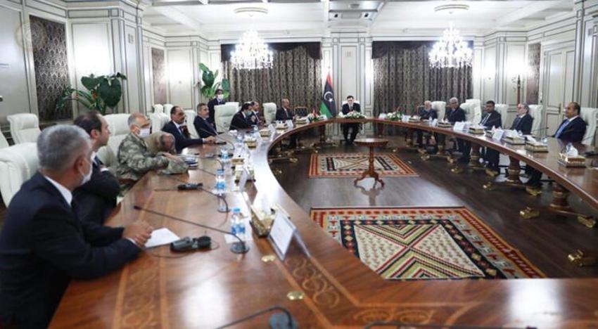 Türk heyeti Libya'da