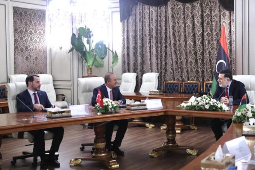Türk heyeti Libya'da
