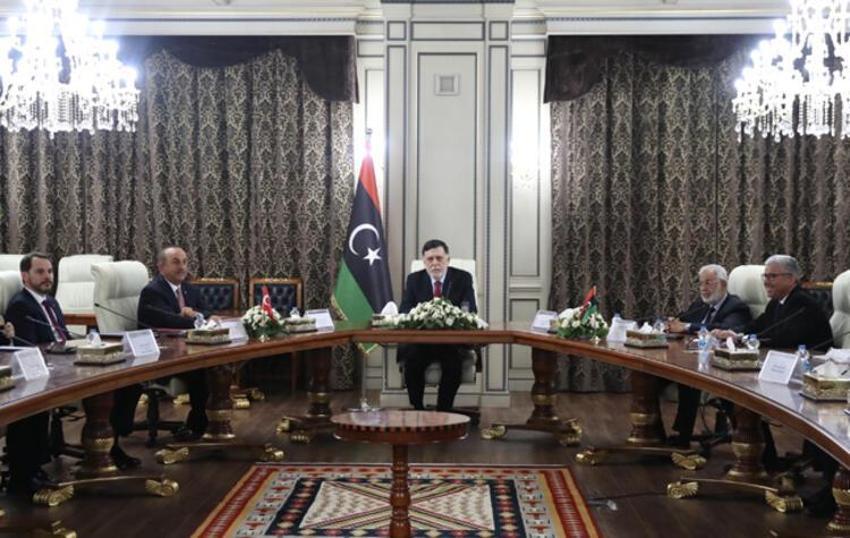 Türk heyeti Libya'da