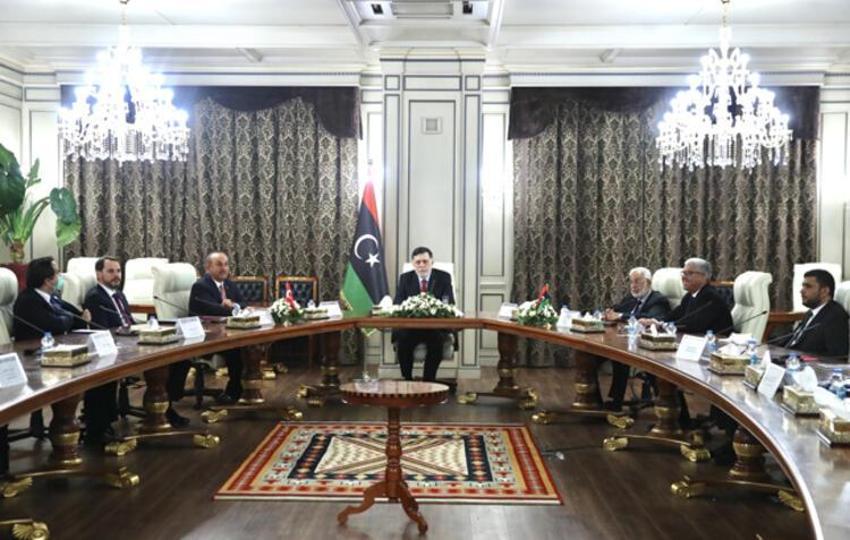 Türk heyeti Libya'da