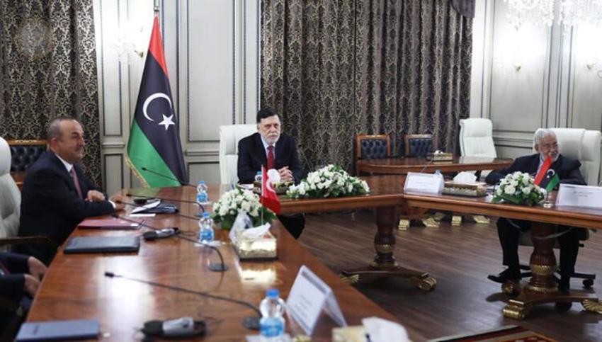 Türk heyeti Libya'da