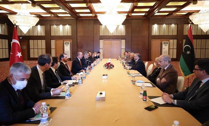 Türk heyeti Libya'da