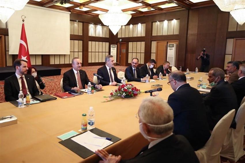 Türk heyeti Libya'da