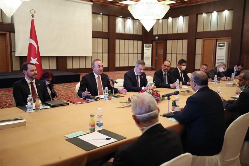 Türk heyeti Libya'da