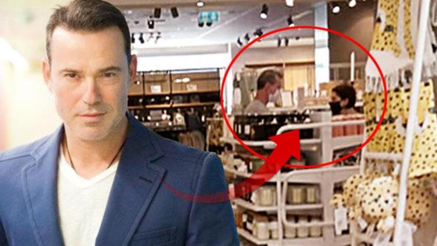 Yeni sevgilisiyle ev alışverişinde! Murat Başoğlu...