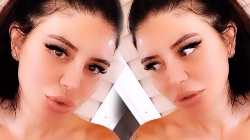 Ebru Polat tam o anda depreme yakalandı!