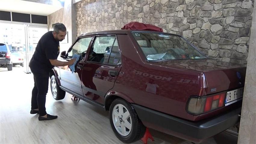 Fabrikadan çıktığı haliyle duruyor: 70 bin liraya satın aldı!