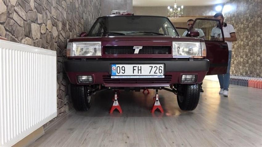 Fabrikadan çıktığı haliyle duruyor: 70 bin liraya satın aldı!