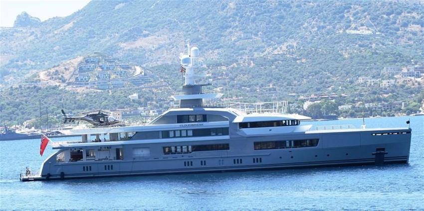 Rus milyarder Bodrum'da beach kapattı!