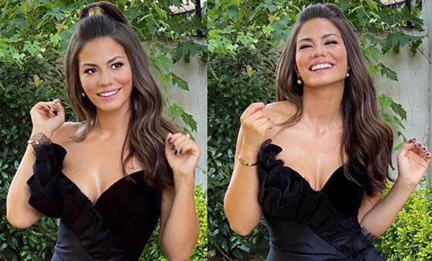 Demet Özdemir’in Altın Kelebek şıklığı hayranlarını mest etti