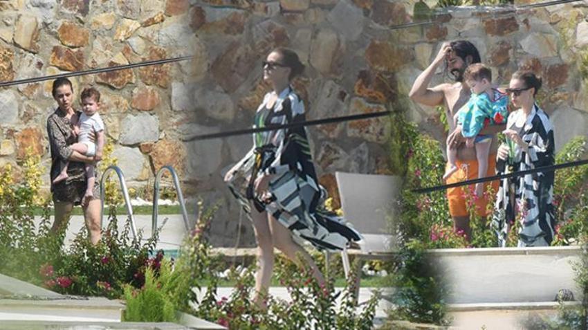 Burak Özçivit, Fahriye Evcen ve Karan'ın Bodrum tatili