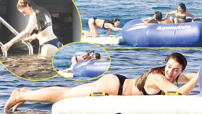 Burcu Özberk Bodrum'a gitti! 4. denemede başardı...