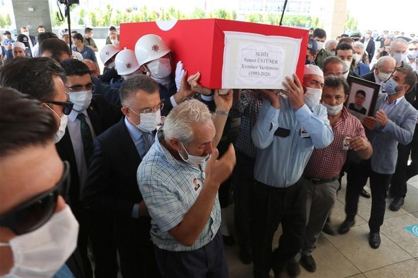 Şehitler Üstüner ve Keskin, Ankara'da son yolculuğa uğurlandı
