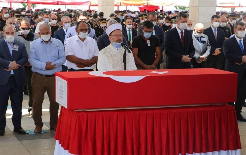 Şehitler Üstüner ve Keskin, Ankara'da son yolculuğa uğurlandı