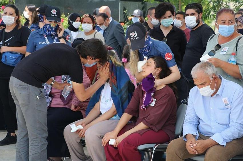Şehitler Üstüner ve Keskin, Ankara'da son yolculuğa uğurlandı