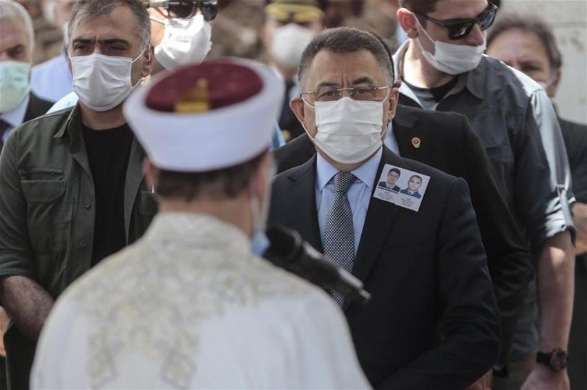 Şehitler Üstüner ve Keskin, Ankara'da son yolculuğa uğurlandı