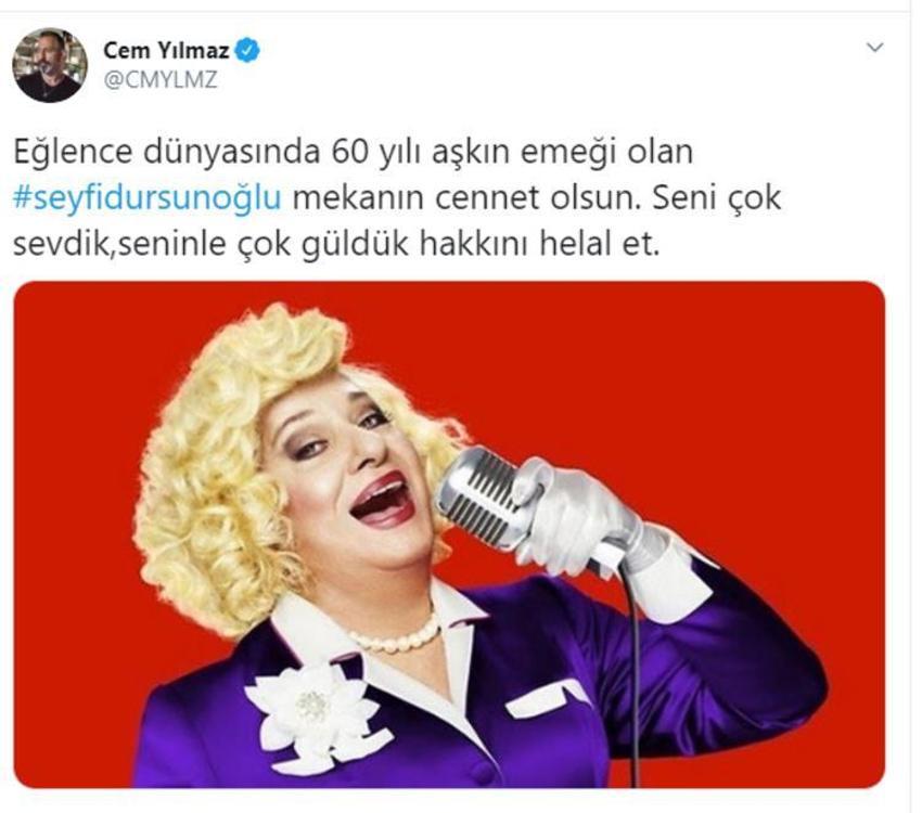 Huysuz Virjin olarak tanınan Seyfi Dursunoğlu'nun ölüm nedeni belli oldu