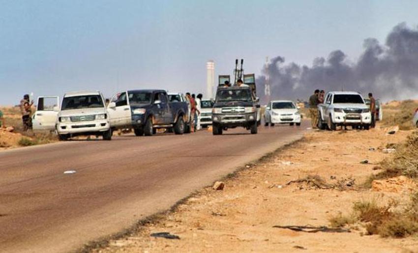 Dünya nefesini tuttu izliyor! Libya Ordusundan Sirte'nin batısına askeri sevkiyat